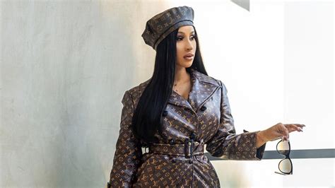 cardi b louis vuiiton ysl effiel lisa|Lisa Decks Her Rare '00s Louis Vuitton Duffel Bag In .